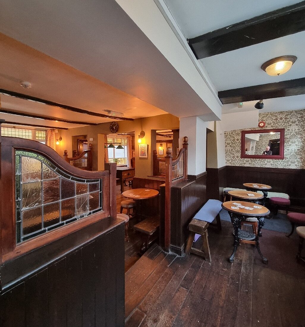 The Ackhorne pub interior, St Martin's Lane, York