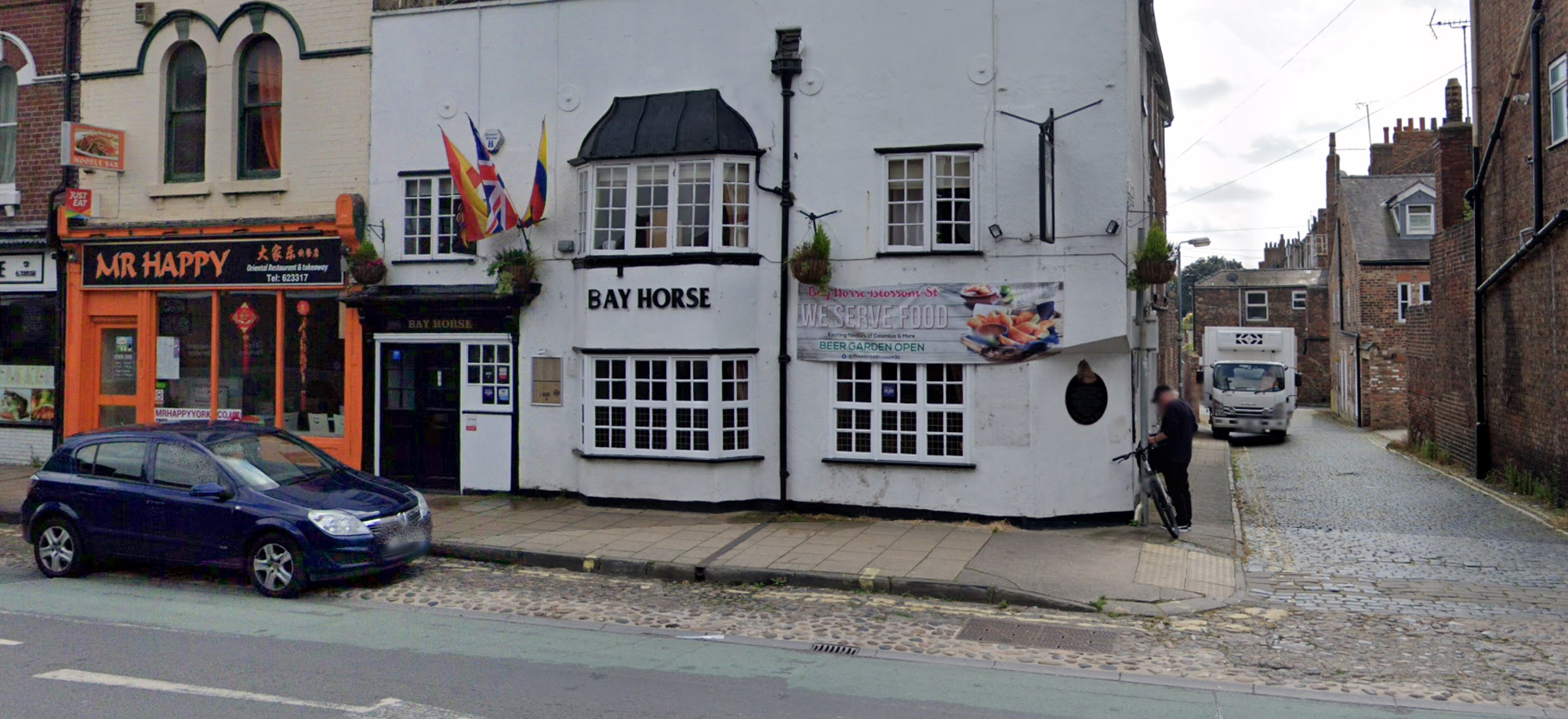 The Bay Horse pub in York — dog friendly