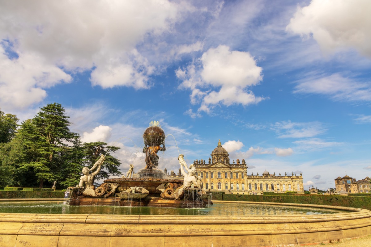 Castle Howard parkland walking trail, Howardian Hills, North Yorkshire