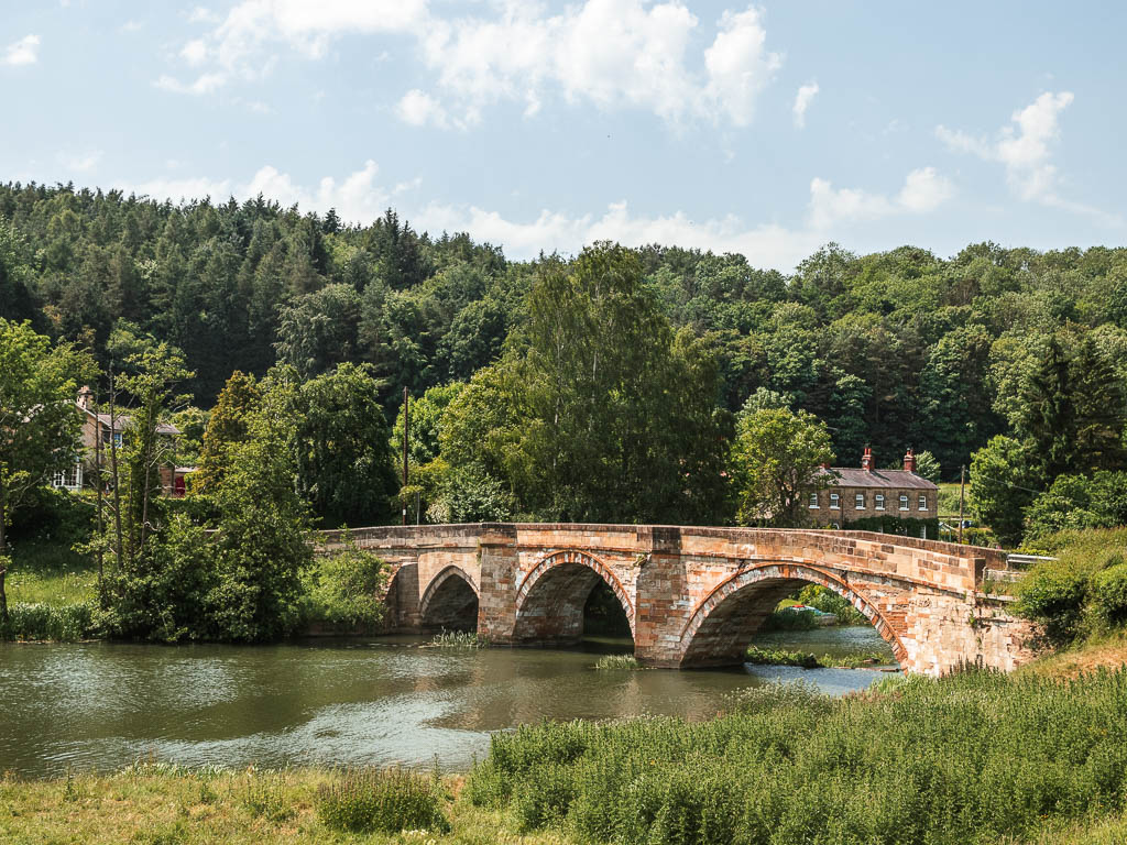 Kirkham Priory ruins and River Derwent walk, Howardian Hills, North Yorkshire